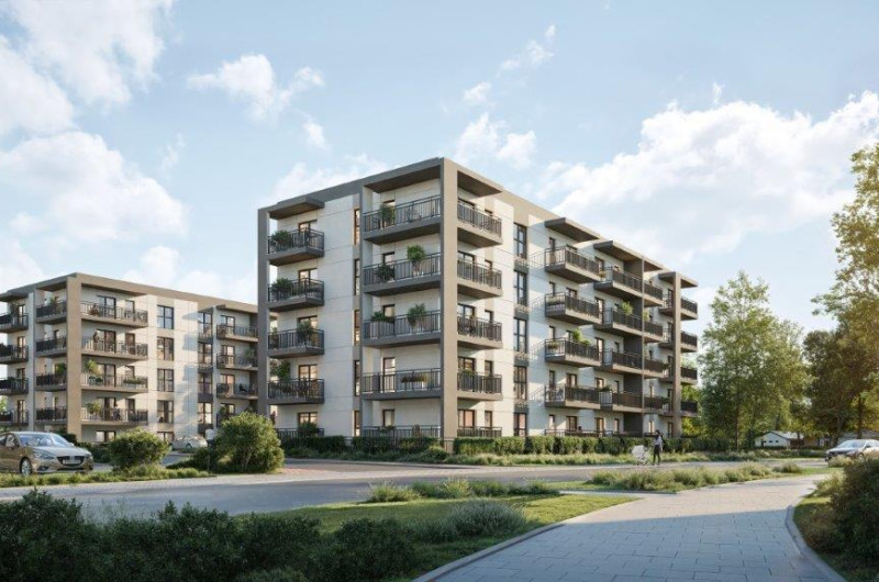 wizualizacja nowych bloków pięciokondygnacyjnych